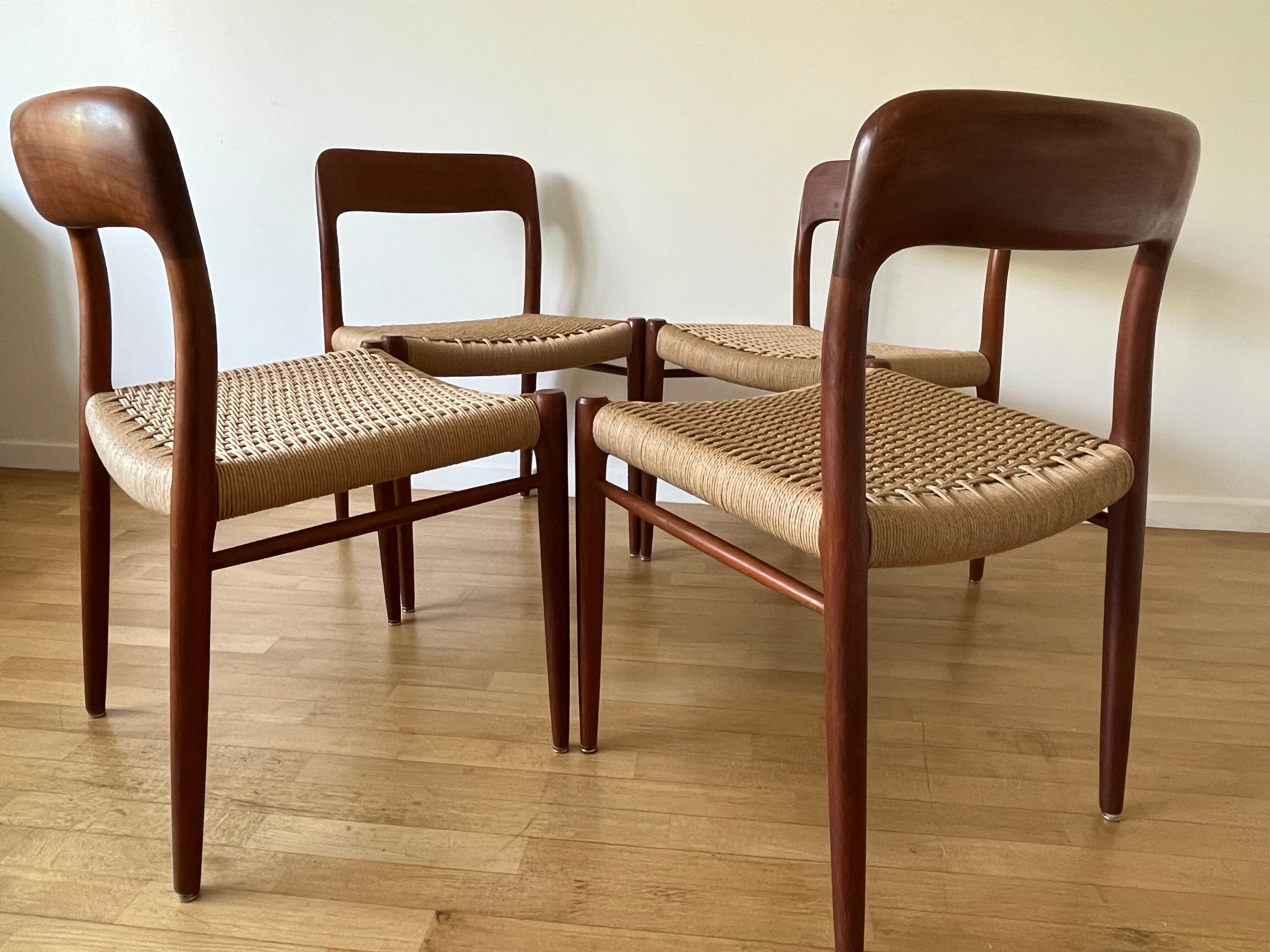 Niels Otto Moller rope chairs