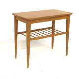 Side table in elm, Swedish Modern, Sweden, 1940