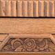 Parisian wardrobe glazed art deco 1920 raw wood