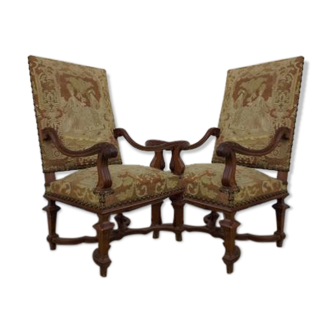 Pair of Regency chairs