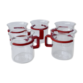 Tasses Bodum vintage Denmark - modèle design space age
