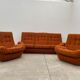 eastern bloc vintage living room set by jitona, czechoslovakia, 1970s