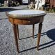 Louis XVI style bouillotte table in mahogany
