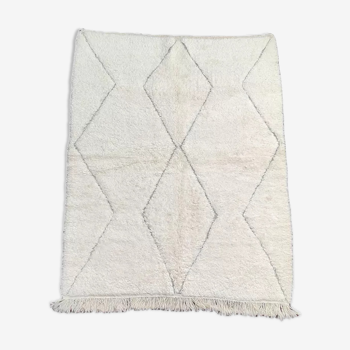 Tapis shaggy berbère en laine 160x240 cm