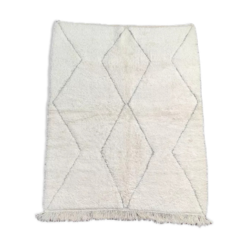 Tapis shaggy berbère en laine 160x240 cm