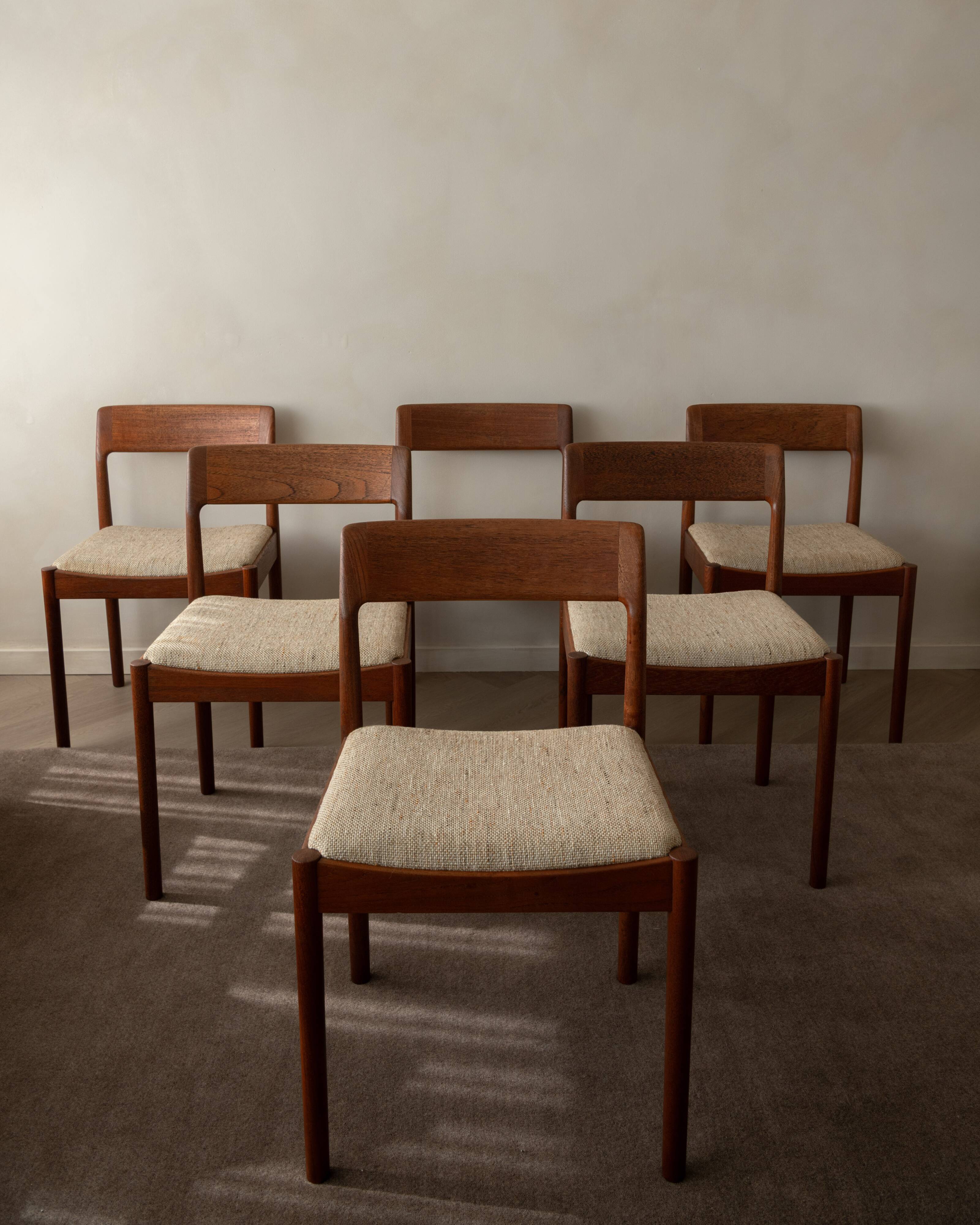 Vintage Dining Chairs by Johannes Nørgaard for Nørgaard Møbelfabrik