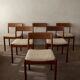 Vintage Dining Chairs by Johannes Nørgaard for Nørgaard Møbelfabrik