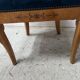 Set of four 20th-century Charles X style maple wood chairs