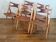 Set of five CH29 Sawbuck chairs by Hans J. Wegner for Carl Hansen & Søn