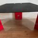 Designer glass coffee table