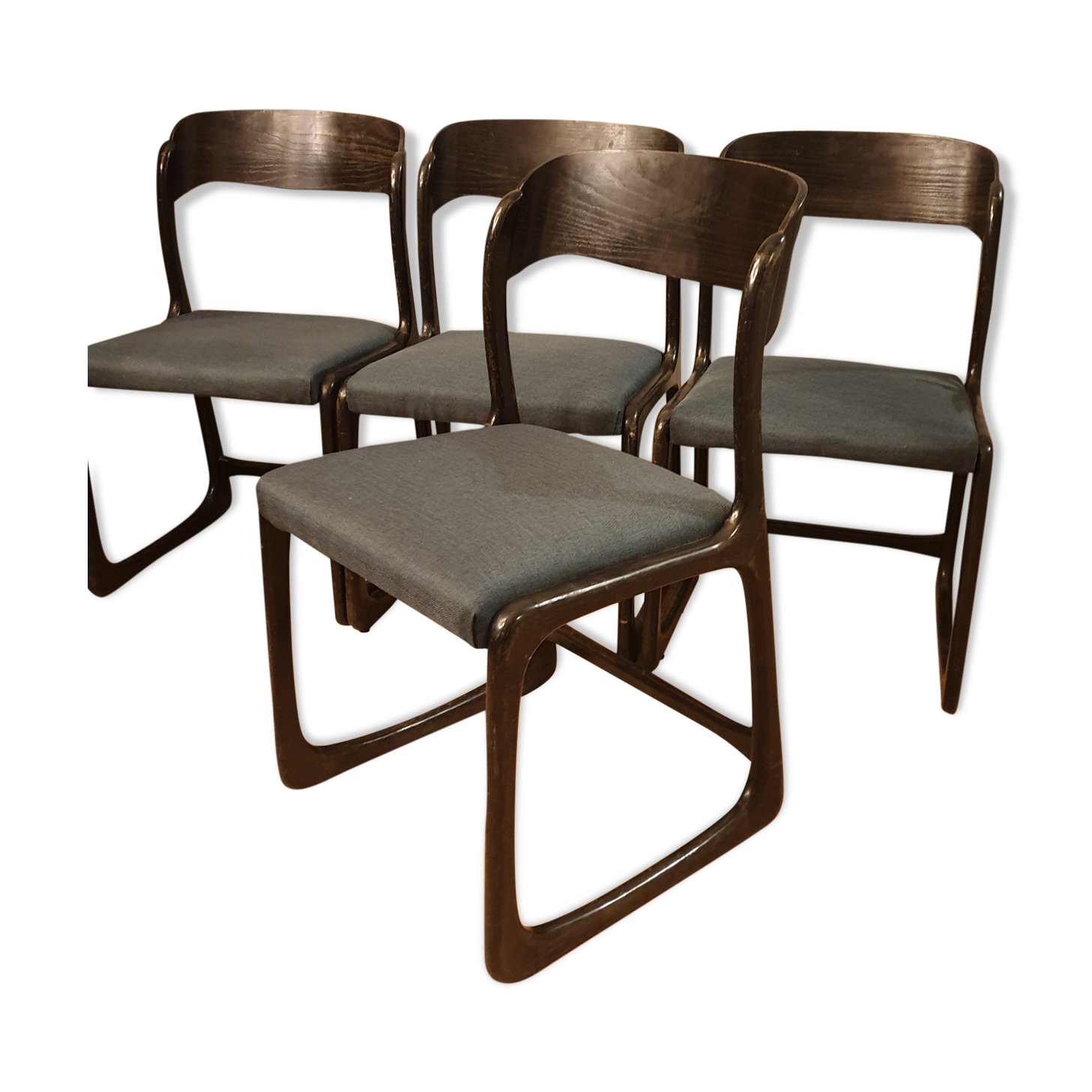 Baumann sled chairs