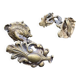 Paire de patères en laiton époque Napoléon III