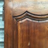 Paire de portes Louis XV noyer 19eme