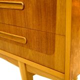 Teak and oak modernism sideboard