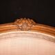 Louis xv style upholstered low chair