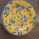 Hotesse line soup plates, Palluy faience