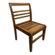 Chaise enfant moderniste en bois de René Gabriel période Reconstruction