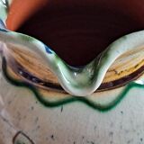 Pitcher glazed earth jug