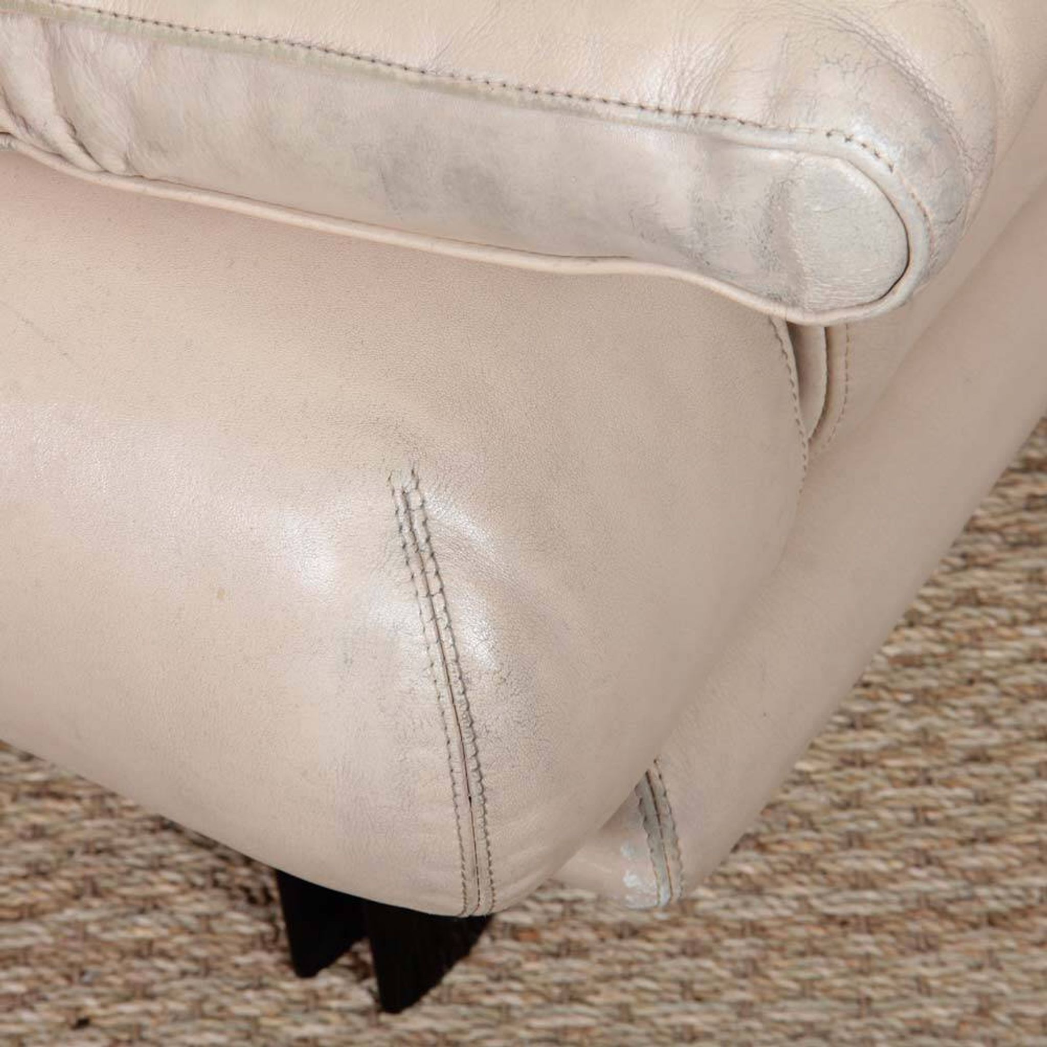 Alanda leather armchair by Paolo Piva for B&B Italia, 1980s