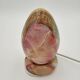 Lampe "oeuf" en onyx