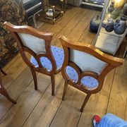 Salon Art Nouveau complet, 1 canapé + 2 fauteuils + 2 chaises, ca 1900