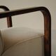 Fauteuil Art-Déco, palissandre, 1930