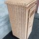 Vintage 50s rattan cabinet