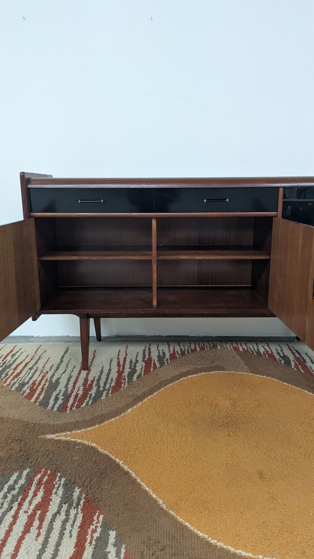Vintage Scandinavian enfilade design