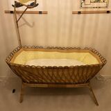 Baby rattan bed