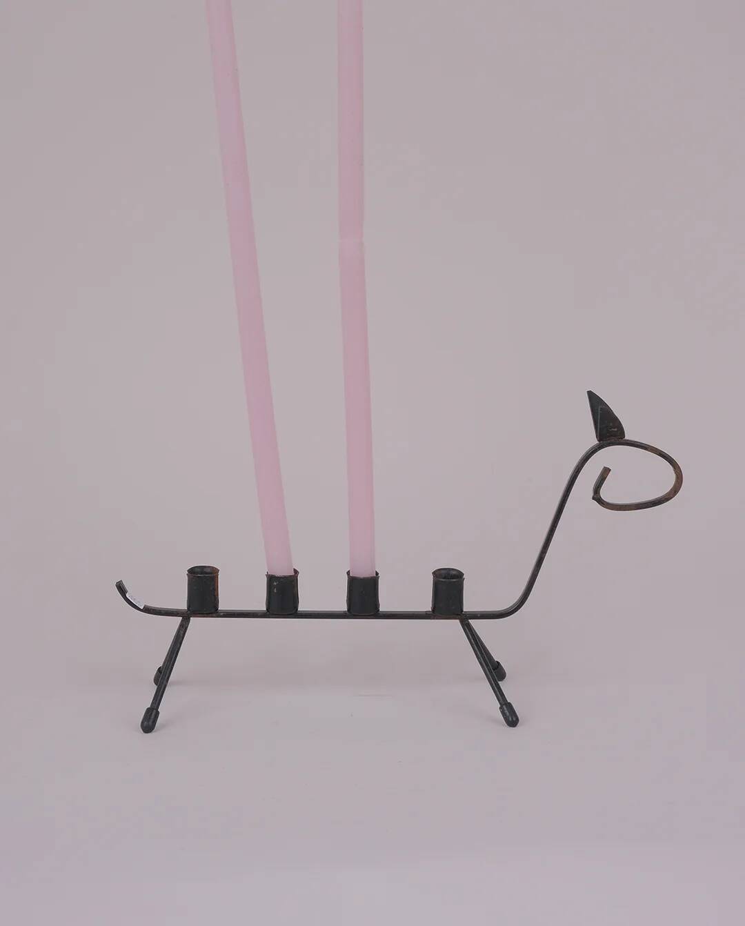 Zoomorphic candlestick