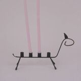 Zoomorphic candlestick