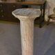 Neoclassical wooden column with marble-effect paint, early 20th century
