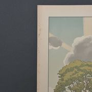 Lithographie par Henri Rivière La Féérie des Heures - L'Orage qui monte
