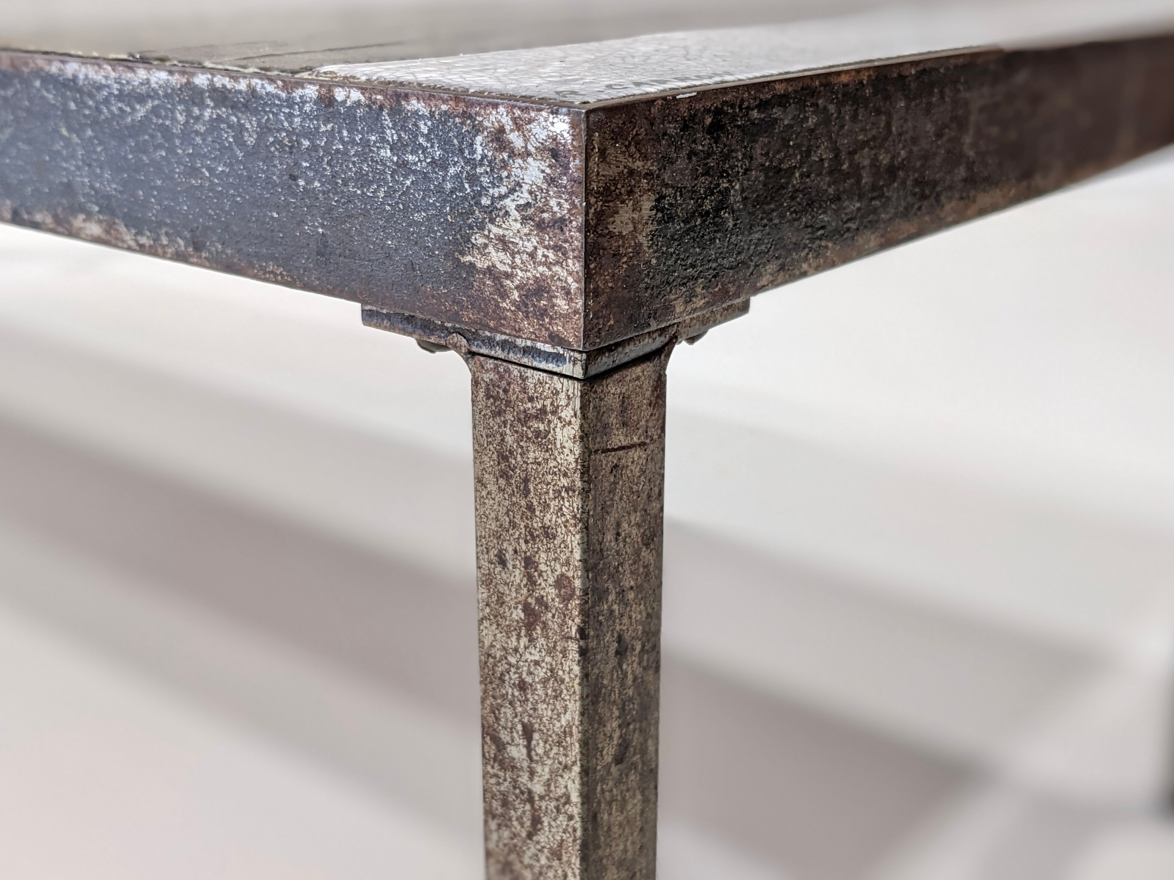 Ceramic coffee table "Sun" by Roger Capron