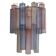Aureliano Toso wall light in pink and blue Murano glass