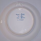 Moustiers plate