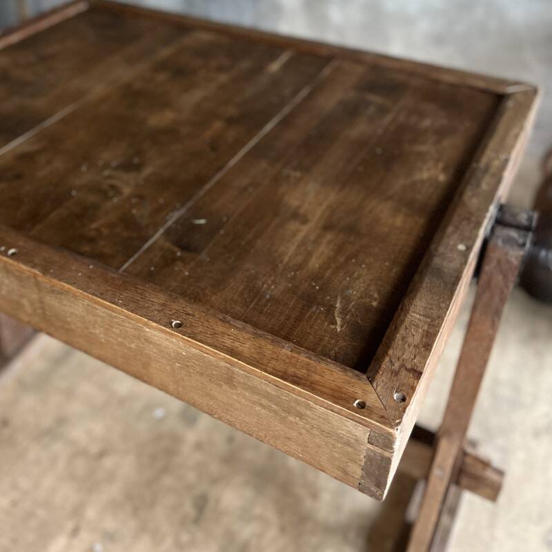 Old photographic table