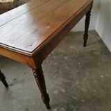 Oak farm table, wooden desk