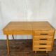 Vintage scandinavian office 1950 made in swiss compass feet