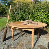 Oval table