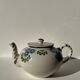 Green and blue teapot floral motif Badonviller