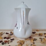 Vintage porcelain teapot Digoin Sarreguemines