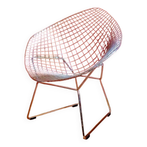 Fauteuil métal diamond