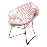 Fauteuil métal diamond