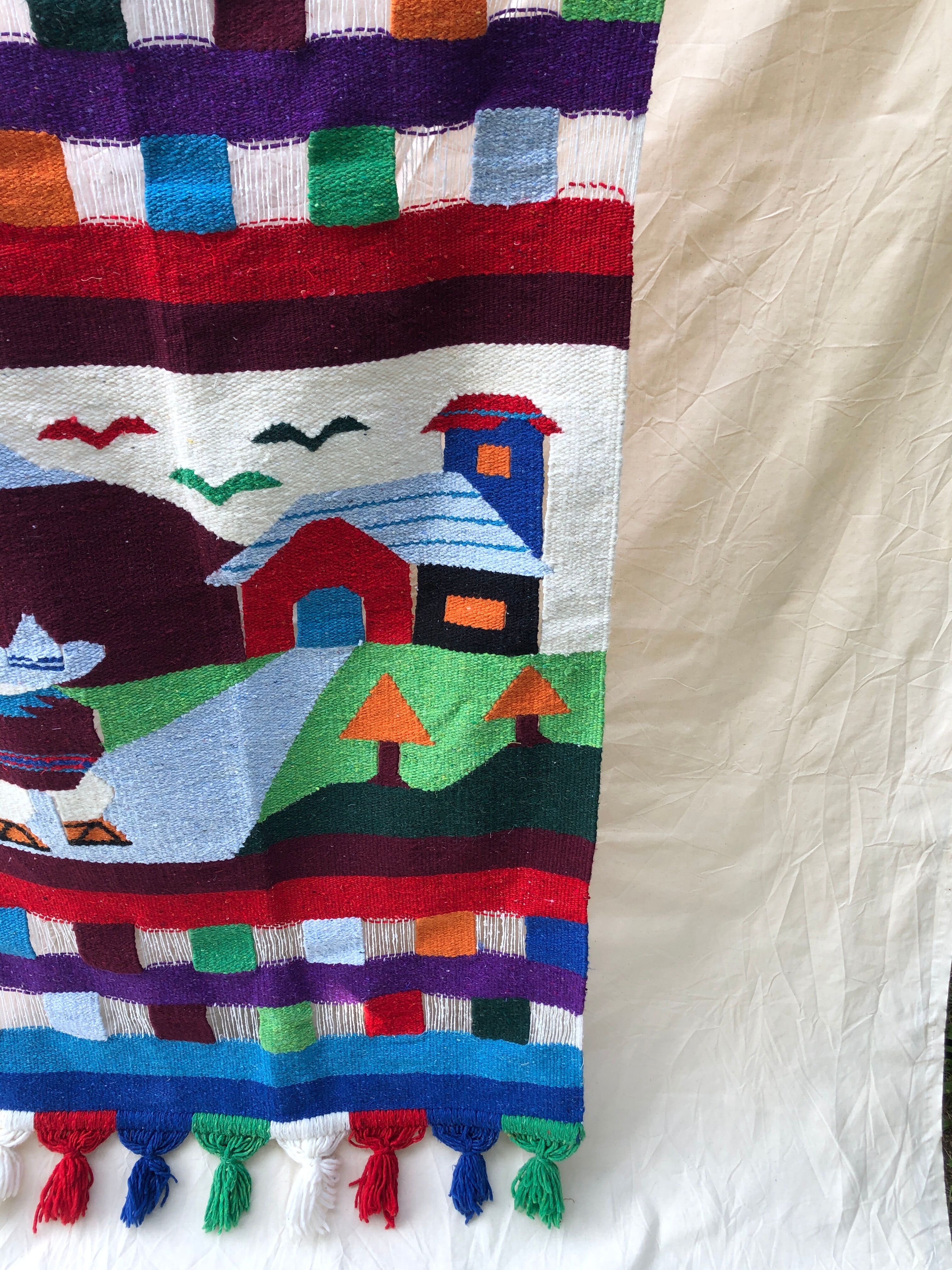 South American colored hanging 130x72.5