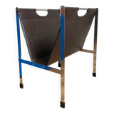 Chrome magazine rack