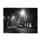 Photography Paris rue Bonaparte de nuit II (1965)