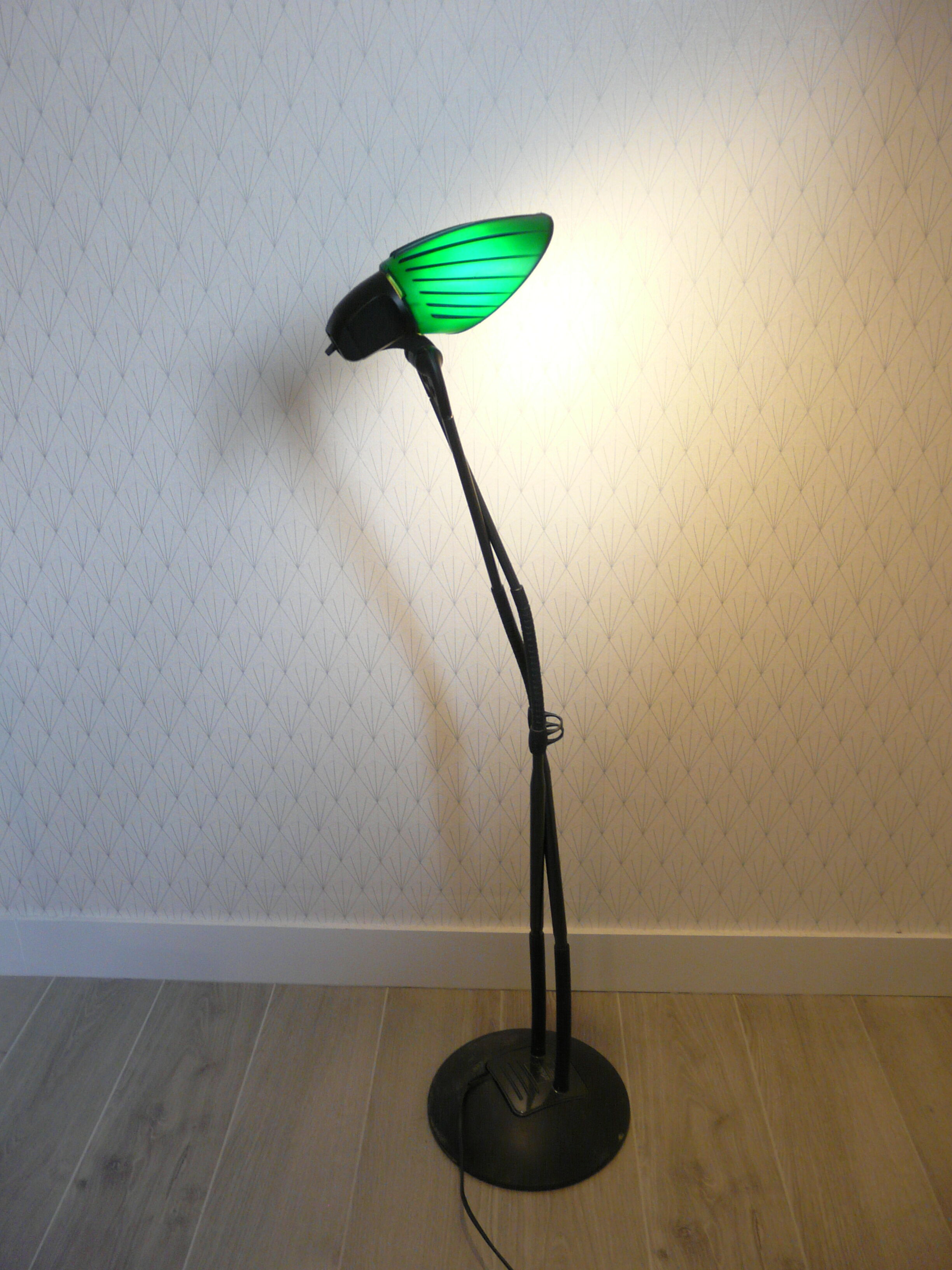 Arteluce tango green lamp Stephan Copland