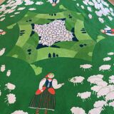Nappe ancienne paysage campagne