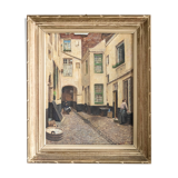 Tableau peinture à l'huile sur toile Jozef Quisthoudt 1883: 1953 Anvers